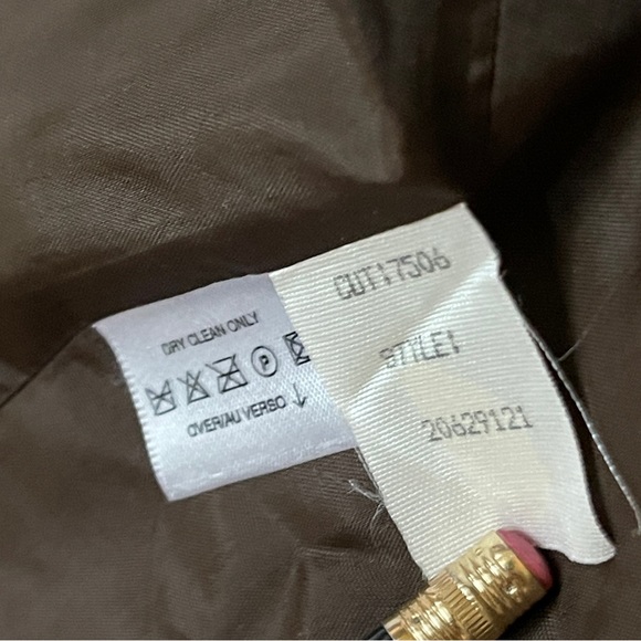 Vintage Liz Claiborne Pinstripe Waistcoat Vest Womens Size 14 - Picture 8 of 8